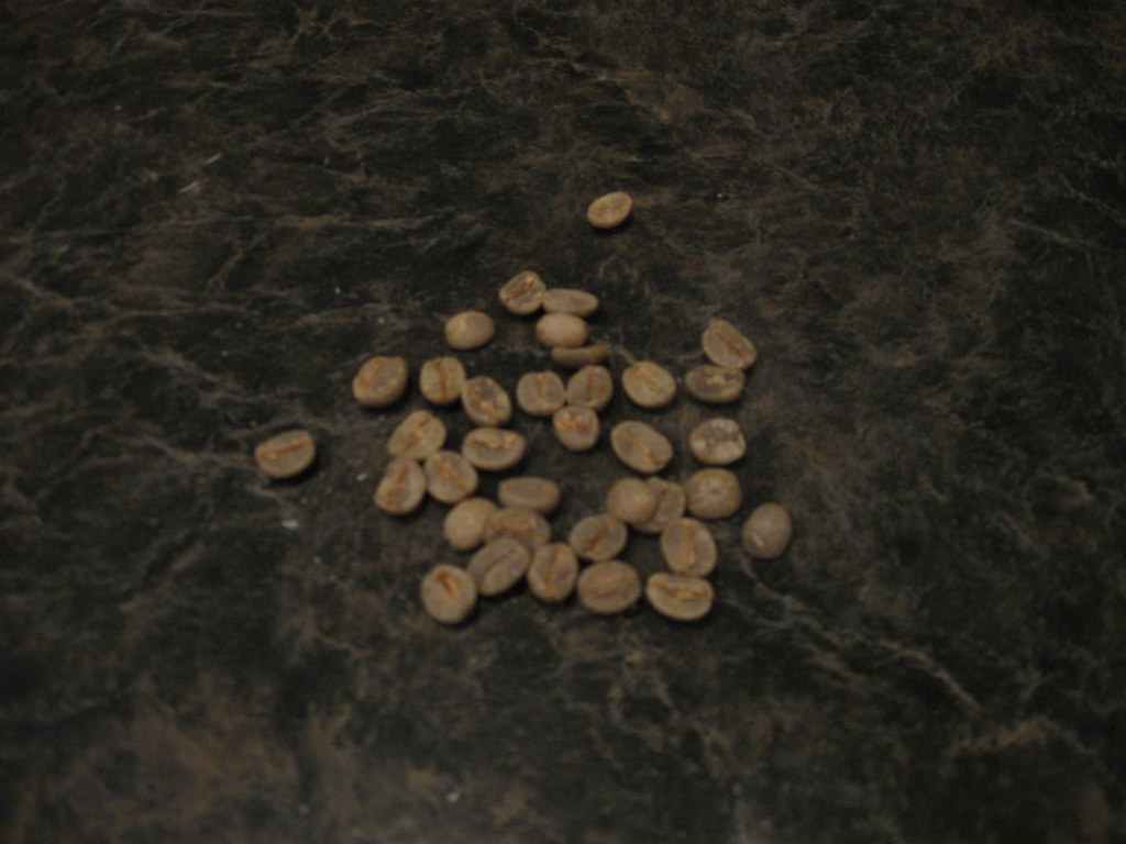What this site means by green coffee